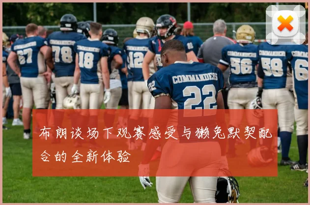 布朗谈场下观赛感受与獭兔默契配合的全新体验